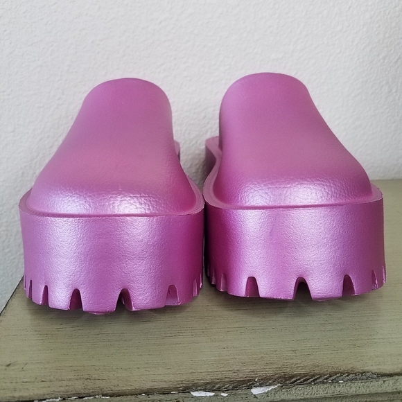 Jeffrey Campbell Bae Platform Mules in Pink - Picture 6 of 14